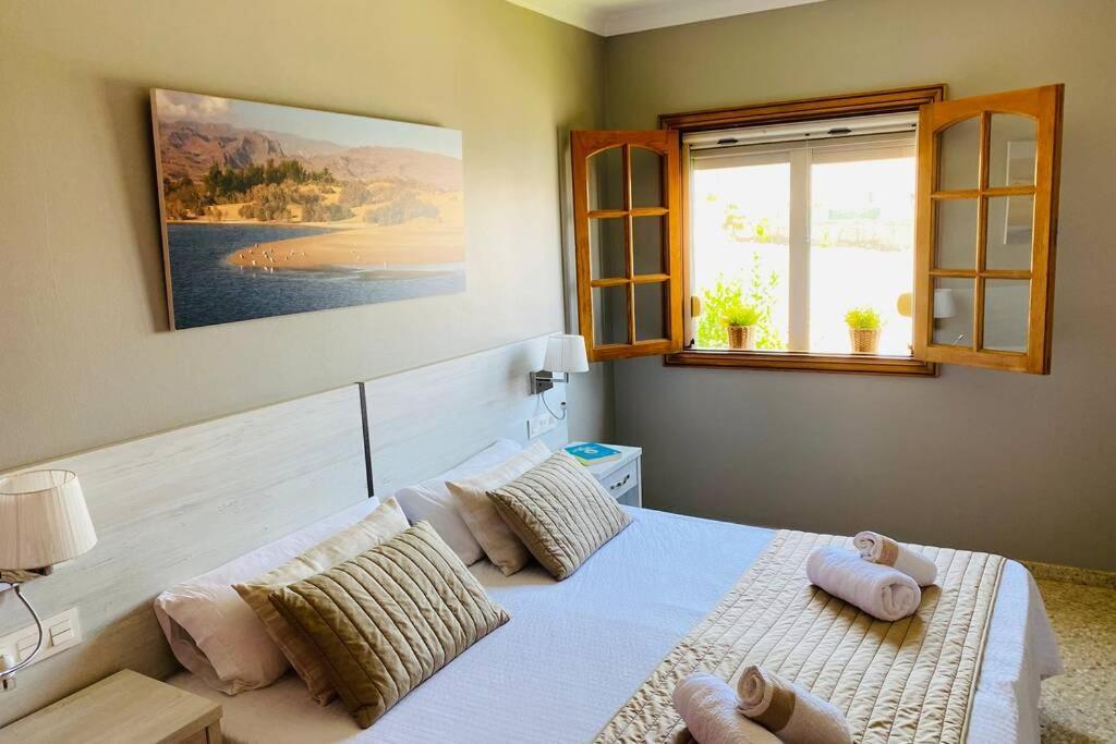 2 Apartments With Private Pool At Villa Diaz Aleman Salobre  Exterior foto