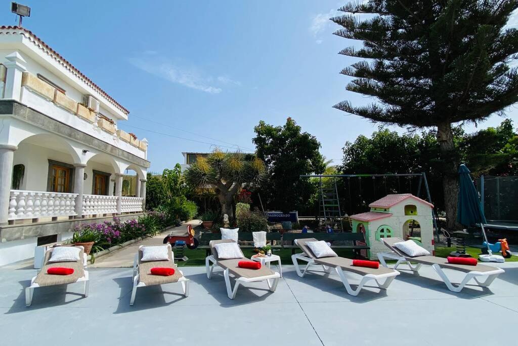 2 Apartments With Private Pool At Villa Diaz Aleman Salobre  Exterior foto
