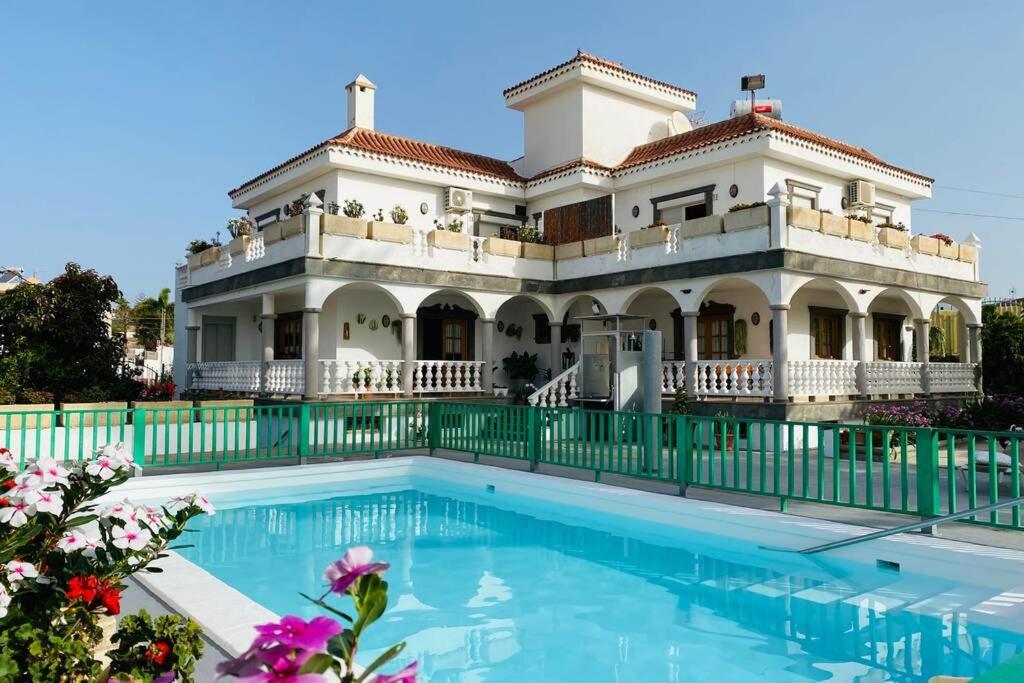 2 Apartments With Private Pool At Villa Diaz Aleman Salobre  Exterior foto